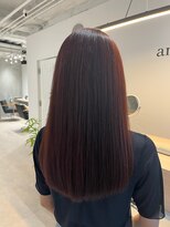 アメリ(ameri)&nbsp;【ameri satomi】ツヤ髪ストレート×ピンクブラウン