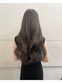 韓国レイヤーカット柔らかグレージュ髪質改善【横浜】