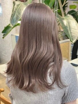 サンクプロジェクト(cinq PROJECT) ミルクティーベージュダブルカラーケアブリーチハイライト