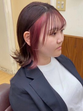 ハヤシ(HAYASHI) 【インナーカラー】モーヴピンク