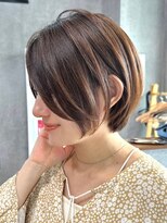 プルーヴ 秋葉原(prove)&nbsp;30代40代大人女性/前髪ありショートボブ/ショートヘア/髪質改善