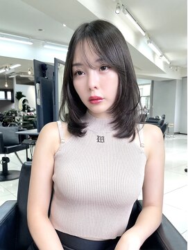 ヴェイン 渋谷(vain) ★サイドバングうる艶髪くびれヘアナチュラルカール#355d1003