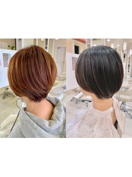 [似合わせカット\4500]再現性抜群*流行りのショート&ボブをあなたらしく可愛いStyleに*[岐阜/大垣/学割U24]