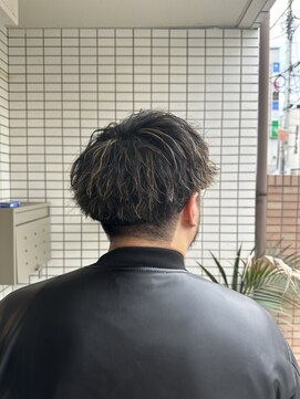 スウェル 船橋店(Swell) ウルフ/アッシュブラック/カルマパーマ/ベリーショート/船橋3