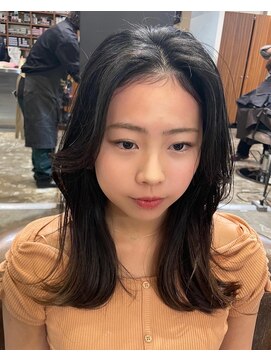 ノラ ヘアーサロン(NORA HAIR SALON) 【akane】チャンモリパーマうぶ毛パーマ韓国顔周りおくれ毛