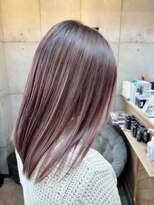 ラグズ 茅ヶ崎(LAGUZ)&nbsp;透明感MAX!!ピンクのニュアンスが入ったブラウンカラー♪