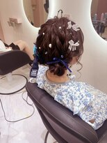 クランリリー 東梅田店(clan lily)&nbsp;ツインお団子/梅田ヘアセット