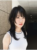 ミディアムレイヤー/顔周りレイヤー