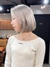 カット＋ケアブリーチ＋カラー(全頭ブリーチ+カラー)￥22000 ［千葉/都賀］