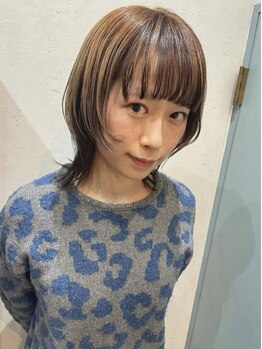 ヨル(yeol)の写真/《髪質改善サロンPRODUCE★》ハイライト/インナー/ラベージュ等々…ダメージ最小限になりたい理想の髪色へ