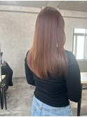 髪質改善トリートメント　艶髪カラー