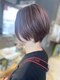 ヌーバイアンドライフ(NU. by and life)の写真/ショートスタイルで小顔効果抜群！骨格・髪質にぴったりの美フォルムを実現♪自宅でのセットも簡単に◎