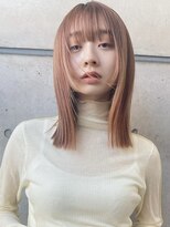 ミンクス 原宿店(MINX) 【MINX原宿表参道】ミディアムレイヤーぷつっとカット