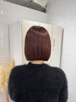 ジーナ 西新(Zina)&nbsp;ミニボブ＊透け感カラー