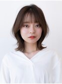 顔周りレイヤー/20代30代大人かわいい/レイヤーボブ
