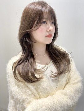 コト 福井大和田店(coto) 福井　大和田　韓国ヘア　前髪長め　顔周り　くびれ巻き　可愛い