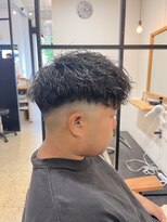 ヘアーメイク マーズ 売布店(Hair Make Mars)&nbsp;スキンフェード×ツイストパーマ