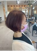 東静岡ショートボブくびれショートイルミナカラー顔周りレイヤー