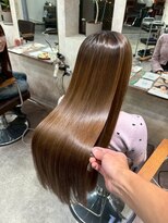 プレバイイオエ 三宮店(pre. by ioe)&nbsp;髪質改善/ココアベージュ/小顔カット/縮毛矯正／レイヤーカット