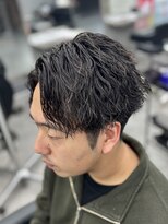 オーバルバイアピッシュ(OVARL by apish)&nbsp;縦落ちパーマ/ツイストスパイラル/メンズパーマ