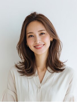 e.m.a プレミアムビューティーサロン 栄駅店(e.m.a PREMIUM BEAUTY SALON) レイヤーカット/イメチェン/外ハネボブ/美髪/ワイドバング/髪型