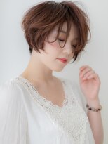 カバーヘア ブリス 北浦和(COVER HAIR bliss)&nbsp;スモーキーカラー大人美人小顔刈り上げショートX北浦和30代40代
