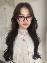 ミース(MIES) オリーブベージュカラー/ブリーチなしカラー/担当者あまね