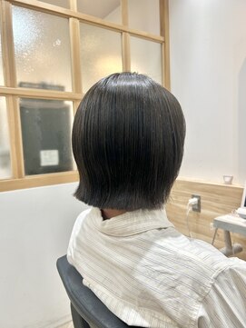 アグ ヘアー タルト 青葉通り店(Agu hair tart) 切りっぱなしボブ