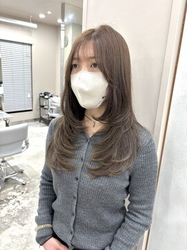 ジーナ 梅田茶屋町(Zina) ワンカールスタイリングレイヤーカット