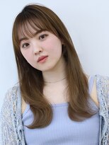 アース 一宮店(HAIR & MAKE EARTH) 20代30代◎冬の暗めカラー×くびれレイヤーカットで小顔美人