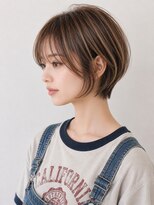 ウィールールピヴォクロス(WE RULE pivot cross)&nbsp;耳掛け丸みショートボブ/上品印象