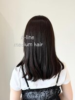 サロン(SALON)&nbsp;黒髪までいかない6.7レベルのアッシュグレージュ　～Akari～