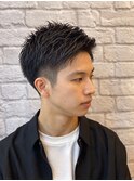 新宿理容室でメンズカット◎刈り上げビジネスベリーショート