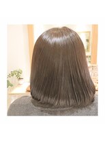 ナノハナ&nbsp;鹿沼で唯一本格ヘッドスパが出来る美容室　内巻きボブ