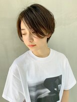 ミィ 表参道(mee.)&nbsp;【mee.】ブチ　カジュアルショートヘア