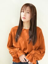 トータルビューティーハウス フラップ ミチ 野田店(total beauty house flap MICHI)&nbsp;【flap MICHI】島田和也  ツヤ髪ストレート