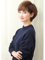 美容室 サボイ 高崎店(SAVOY)&nbsp;大人可愛い♪重めバング×ひし形ショート