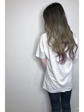 フロート 小阪店(float) シルキベージュ_ココアブラウン,フリンジウェーブ