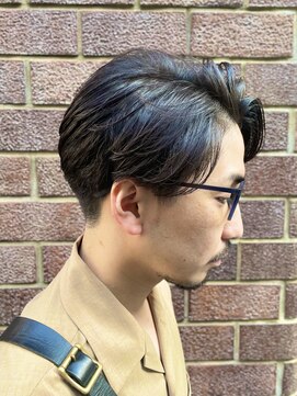 ニット 銀座(knit) メンズサイドパート【knit 銀座 荒柄ノエル】