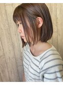 【ひとみ】切りっぱなしボブ