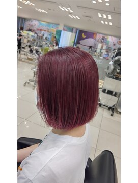 サロンドユー ベルポート本店(SALON DE U) ボブ×クリアカラー