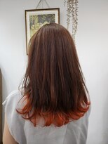 アーシェ 横浜店(A'SHE) 裾カラー×オレンジ