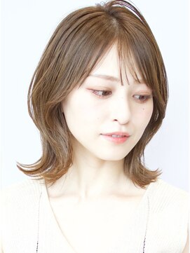 アフロート ルヴア(AFLOAT RUVUA) お顔まわり【ふわっと】でマスクでも華やか★くびれヘア【京佳】