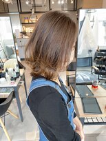 美容室 ツリー(Tree)&nbsp;ノンブローでおさまる大人スタイル『Tree hairsalon 』本厚木