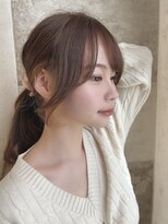 ロンド ロビン 栄(Lond robin)&nbsp;【Lond robin】河野まい　韓国風/くびれヘア/メルティカラー