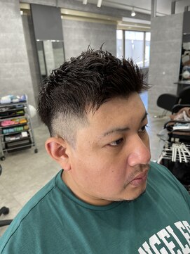 ブルーム 川崎(vroom) 6mm～3mmフェードソフトモヒカン