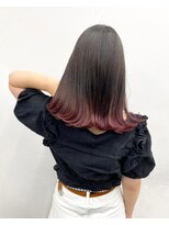 アンブルリュクス 中野(amble luxe)&nbsp;髪質改善/インナーカラー/ブリーチ/前髪カット/中野