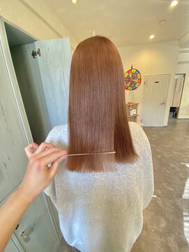 カラン(caran) ピンクベージュ【@hair_mazda】