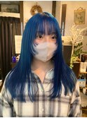 ブリーチ2回！！【ブルーカラー】でオシャレを楽しむ♪