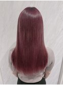 店長今里☆ブリーチせずにイルミナカラーでピンク☆